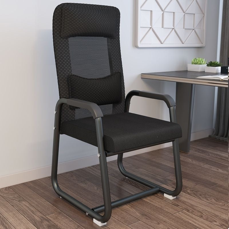 Minimalist modern office chair - comfortable ergonomic computer chair - curved conference chair - mahjong chair - student dormitory backrest chair