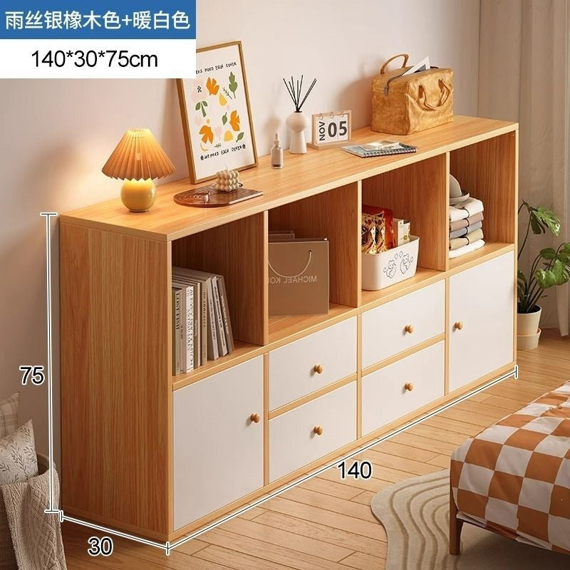 Bookshelf kindergarten reading rack multifunctional simple storage cabinet living room storage cabinet for home floor-standing storage rack