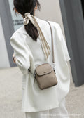 Women's crossbody phone bag - 2024 new style, chic and trendy small bag, fashionable, minimalist, casual, versatile, genuine leather cowhide shoulder bag