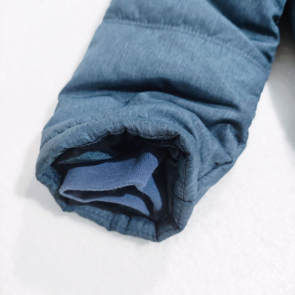 Original overstock mamapapas british high-end brand thickened hooded casual warm jacket for baby boys