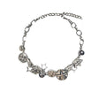 Star heavy industry exaggerated necklace for women sweet cool punk retroniche stylesense of design accessories choker clavicle chain necklace