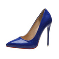 2026exportplus sizespring stiletto high heels patent leather pointed toe flats women's shoes plus size 40-45export cross-border