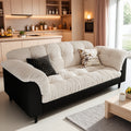 New fabric sofa for home living room, small apartment, double seater, rental property, modern minimalist bedroom, straight-back lazy sofa