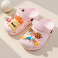 Kids' clogs: summer indoor anti-slip cartoon sandals for girls and boys (toddler to big kid sizes) - perfect for beach and everyday wear