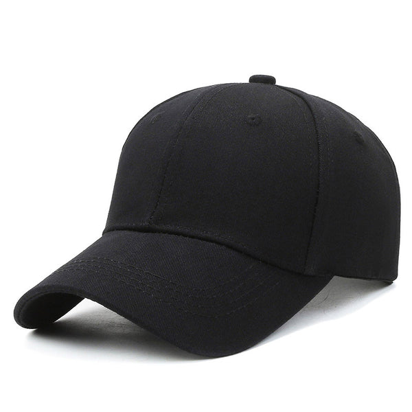 Pure cotton duck tongue baseball cap, the same for men and women, travel agency hat, volunteer hat, fashionable versatile military training cap, printed logo