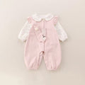 Baby clothes autumn outfit newborn romper girl super cute stylish overalls set spring new set