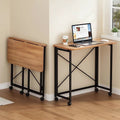 Mobile home folding small table bedroom study desk student simple writing office desk computer desk bedside table