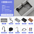 Double slag collection sink large single slot high quality stainless steel kitchen sink thickenedfor home dishwashing sink vegetable sink