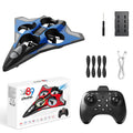 Yl87-yl89 combat drone with light stunts, four-axis hovering, fixed altitude, foam remote control aircraft - low price