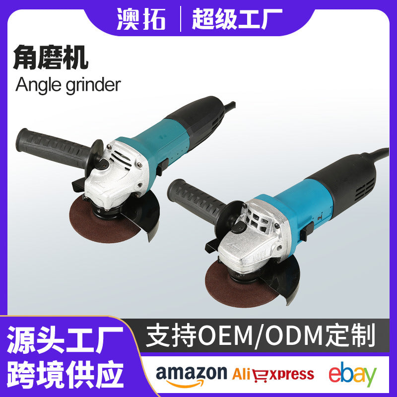 New electric angle grinder, hand grinding wheel angle grinder, stone cutting and polishing machine, electric tool angle grinder