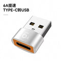 Otg adapter, usb 3.0 female to type-c converter, high-speed data transfer, 6a fast charging, compatible with phones, tablets, car dashboards, and usb drives