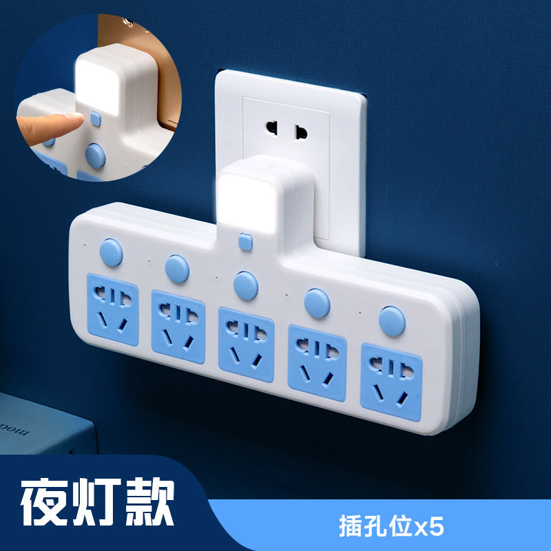 Multi-function usb converter socket panel multi-outlet power strip extension cord dormitory student power strip home use