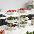 Kitchen multifunctional storage rack, dish rack, storage artifact, dishes, plates, spices, countertop, multi-layer simple tableware rack