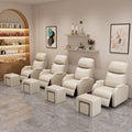 Beauty sofa chair reclining chair manicure single sofa small living room lazy electric telescopic massage eyelash chair