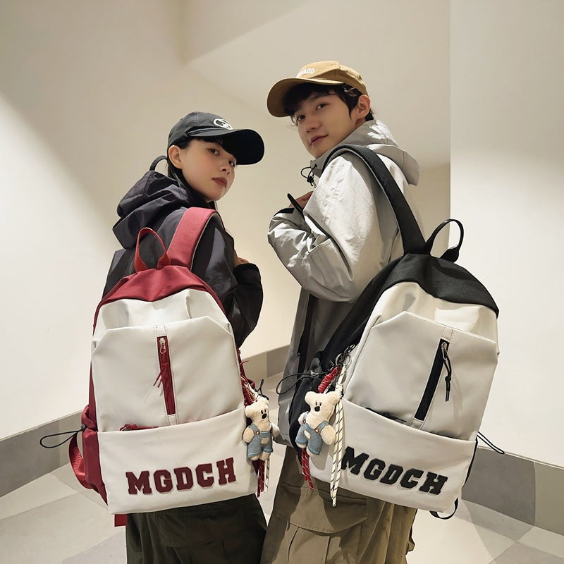 School bag for girls, college students, high school students, backpacks, new travel large-capacity backpacks, junior high school students, school bags