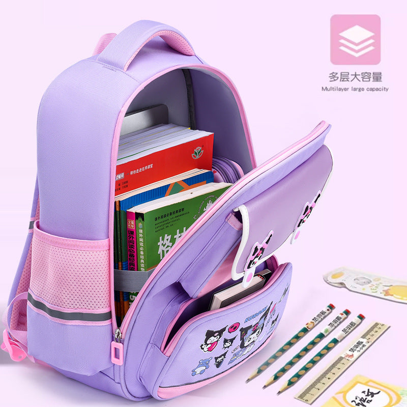 New Elementary School Girls Children's School Bag Cute Girls Backpack Large Capacity Burden Reduction Junior High School Students Japanese School Bag