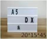 LED creative letter A4A5 light box girl room decoration lights photo props small ornament