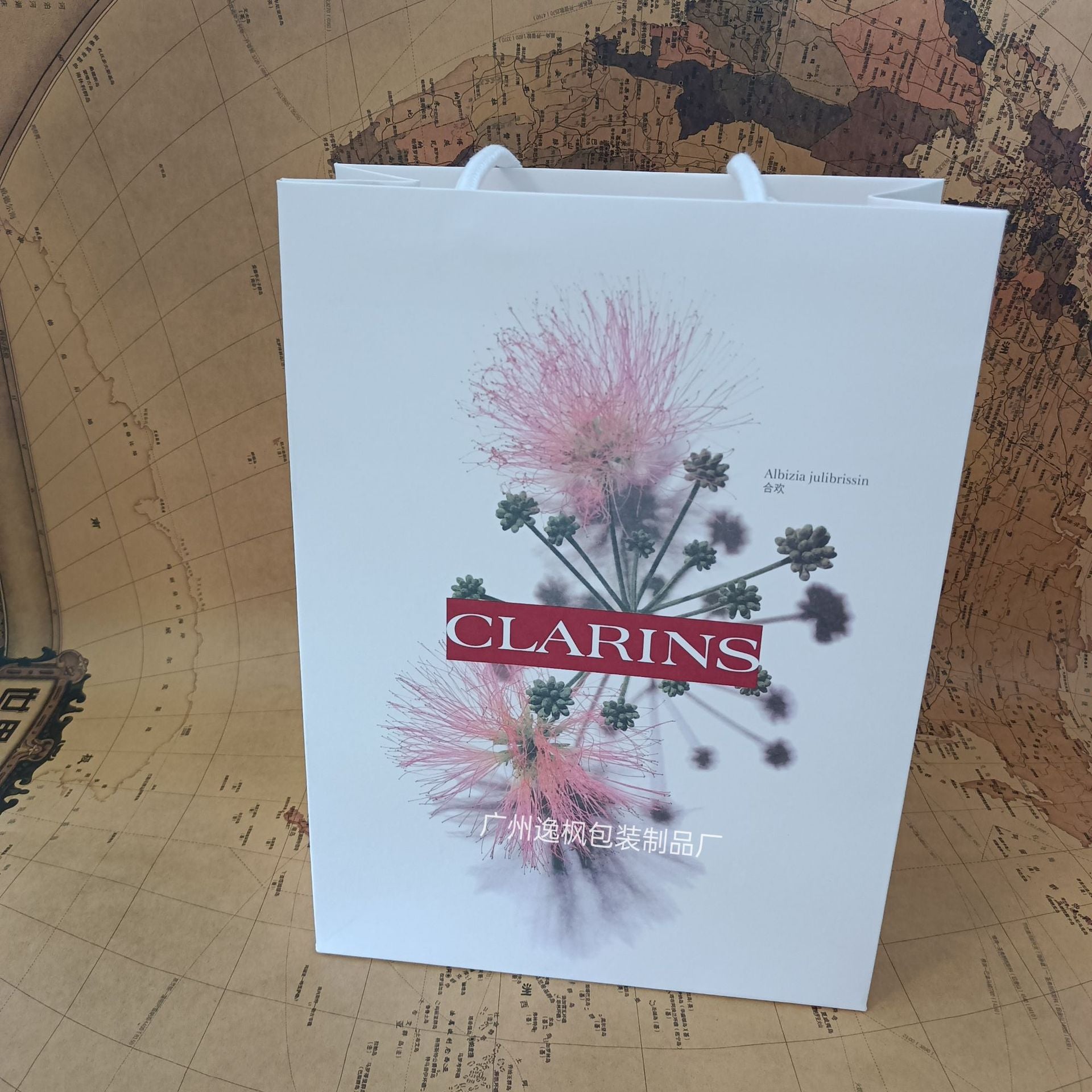 Clarins Skincare Set Gift Bag Packaging Tote Bag Gift Shopping Bag Gift Bag Gift Box