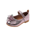 Girls' princess shoes - spring/autumn leather shoes for baby girls - children's shoes - bowknot flats - summer velcro princess style