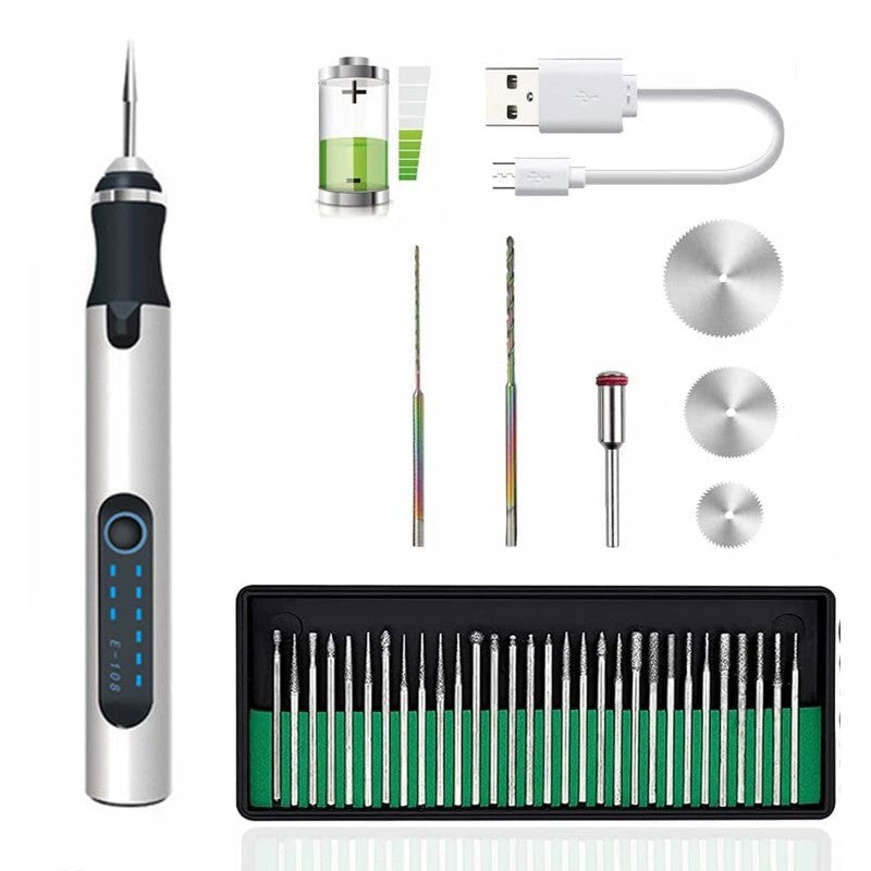 Lithium battery engraving pen, home polishing pen, mini sanding tool, electric grinder, sanding machine, electric grinding pen, power tool