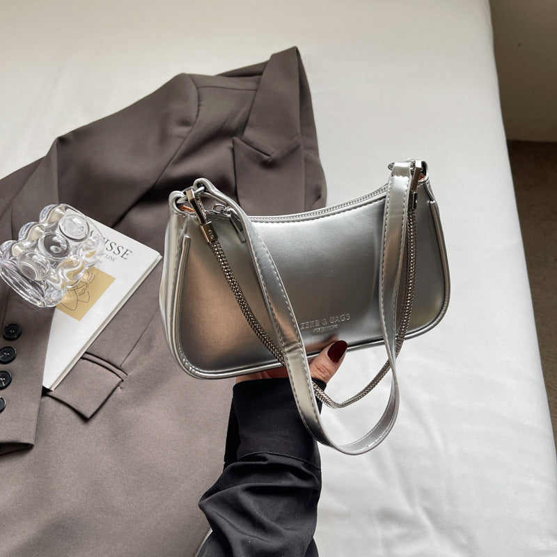 Special  fashion simple armpit bag 2025 new women's shoulder messenger bag hand bag women's chain bag bag