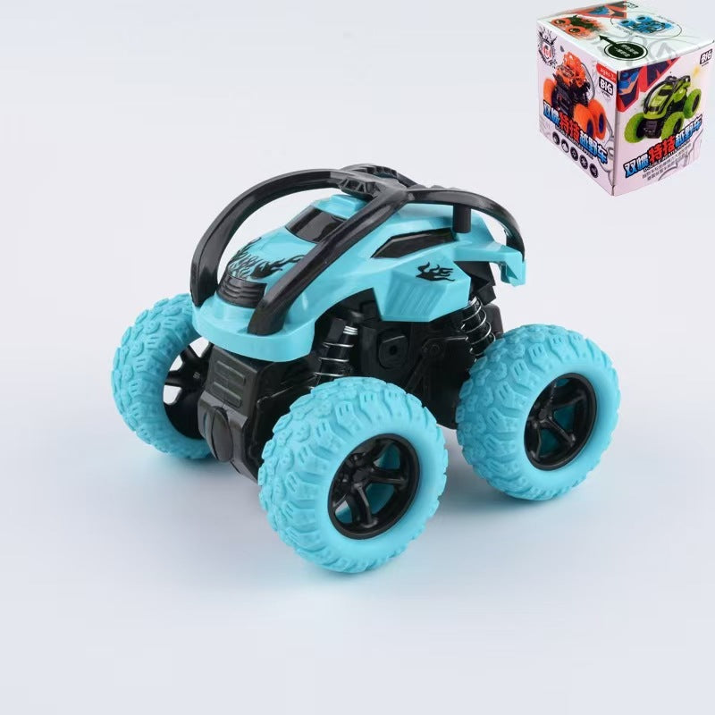 [customized] off-road vehicle internet celebrity ring toy children's four-wheel drive inertia car simulation model anti-fall toy car