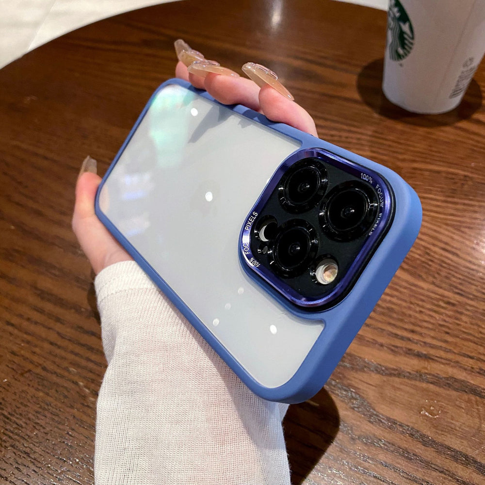 Golden shield compatible iphone 17 metal lens phone case, hardware eye protection, apple 16 full coverage drop-proof protective shell with magnetic attachment
