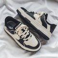 2024 spring new arrival: trendy men's sneakers - instagrammable, versatile, niche design, student style, american board shoes, chunky sole athletic shoes for men