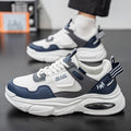Men's shoes 2026 new spring collection: chunky platform height increasing casual versatile running sneakers, breathable mesh, anti-slip dad shoes