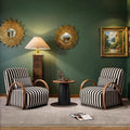 Nanyang medieval wabi casual single chair southeast asia retro vacation sofa living room balcony study armchair accessible luxury