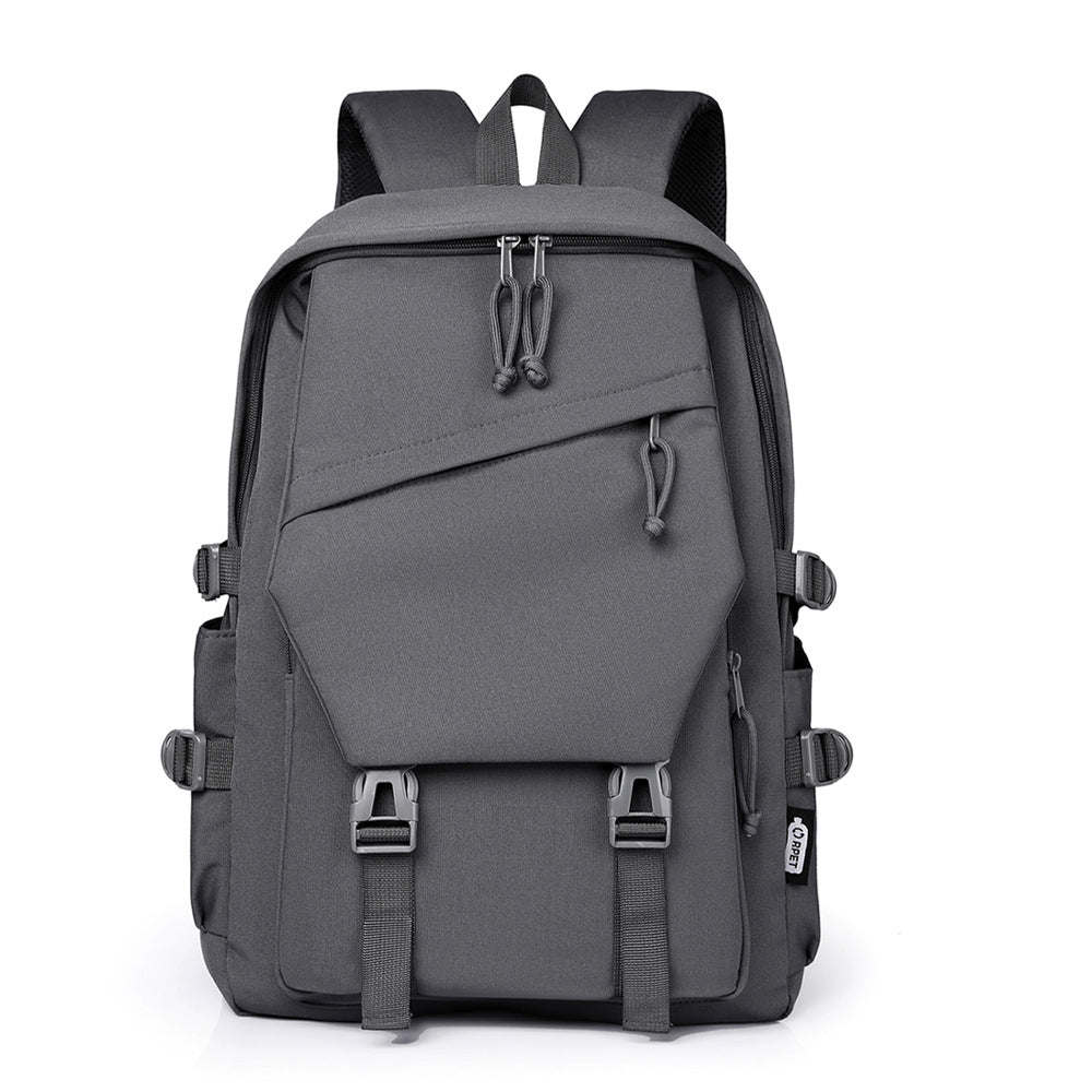 Cross-border fashion casual lightweight backpack business trip backpack trend Korean version of junior high school college student schoolbag