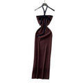 Korean style halter neck sweet & spicy girl knitted dress - women's summer bow-tie bodycon skirt - sexy vacation vibe