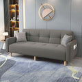 Folding sofa bed - new  model for small living rooms, apartments, and rental properties - 2-in-1 design