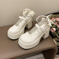 2025 summer new arrivals: sweet bow mary janes - versatile, chic, comfortable, and stylish low-heeled leather shoes