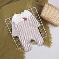 Newborn baby romper long sleeve jumpsuit autumn winter thickened sleepsuit clothes foreign trade children's wear bodysuit
