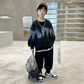 Boys' tracksuit set - stylish sweatshirt for mid-to-large children, spring/autumn  new collection, cool and trendy casual fashion brand for boys