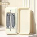 Nail clipper suit ear scoop slant nail clipper convenient four-piece manicure tool suit complete nail clipper