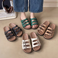 New birkenstock-style women's summer slides - outdoor wear, non-slip, couple's "cloud-like" comfort, summer sandals