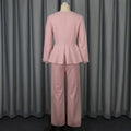 European and american style deep v sexy beaded jumpsuit with cinched waist - elegant and chic party dress jumpsuits