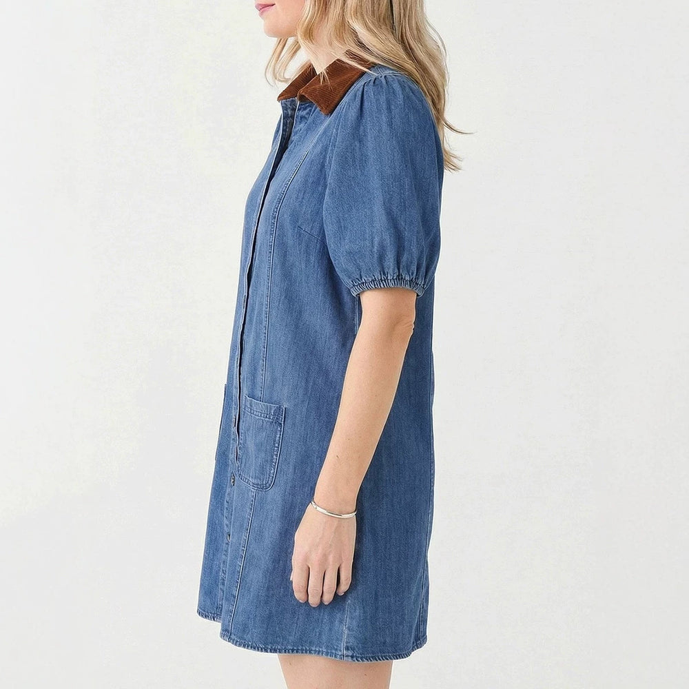 cross-border  fashion: european and american summer new arrivals - trendy, loose-fit, casual, and unique denim dresses