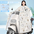 Tempered film cloak-ice silk-rice hot air balloon dog