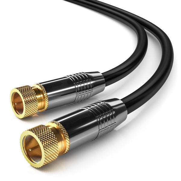 High quality cable digital TV high definition set top box TV signal cable double head inch thread F head