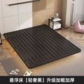Iron suspended bed frame without bedside thickened steel frame double bed tatami row frame 1.5m single bed