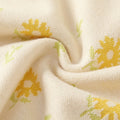 Baby clothes  new infant rompers autumn and winter pastoral style lapel embroidery rompers infant and toddler clothing