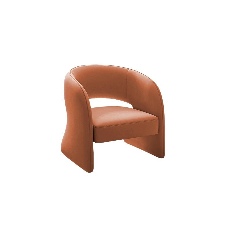 Nordic single sofa chair balcony living room home lazy casual sofa hotel b&b light luxury reception negotiation chair