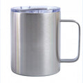 spray plastic 12oz stainless steel mug casual business coffee cup personalized sublimation thermos cup wholesale