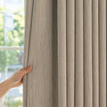 Japanese style tree pattern chenille blackout curtains casual cotton and linen curtain fabric living room bedroom bay window shaoxing keqiao fabric