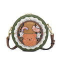 520 valentine's day birthday gift: premium women's crossbody bag - 2025 new exquisite & cute mini round bag