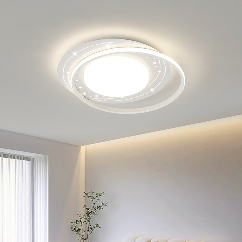 2025 new high-end living room light bedroom main light modern simple atmosphere Zhongshan lighting whole house package