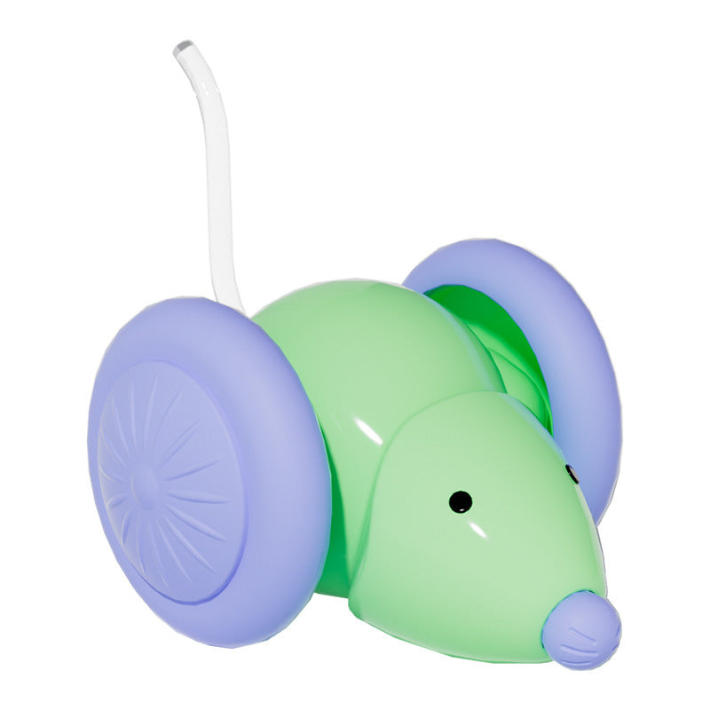 Funny cat intelligent touch mouse technology artificial electric mouse toy cat catching mouse lazy interactive pet toy